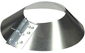 Imperial 3 in. D 26 Ga. Galvanized Steel Storm Collar, Pack of 6