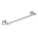 OakBrook Collection Brushed Nickel Towel Bar 18 in. L Die Cast Zinc