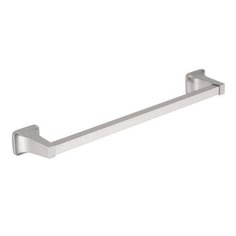 OakBrook Collection Brushed Nickel Towel Bar 18 in. L Die Cast Zinc