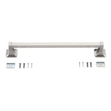 OakBrook Collection Brushed Nickel Towel Bar 18 in. L Die Cast Zinc