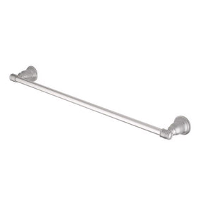 OakBrook Collection Traditional Brushed Nickel Towel Bar 24 in. L Die Cast Zinc