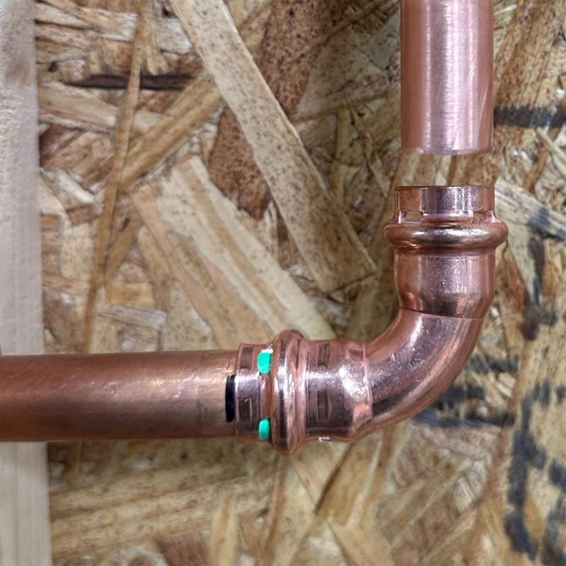 QuickFitting 3/4 in. Press each Press each Copper 90 Degree Elbow