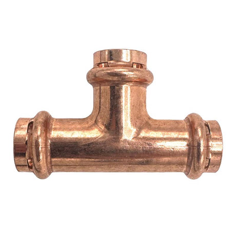 QuickFitting 1/2 in. Press in. X 1/2 in. D Press in. Copper Tee