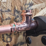 QuickFitting 1/2 in. Press in. X 1/2 in. D Press in. Copper Tee