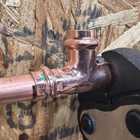 QuickFitting 1/2 in. Press in. X 1/2 in. D Press in. Copper Tee