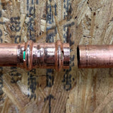 QuickFitting 1/2 in. Press in. X 1/2 in. D Press in. Copper Coupling with Stop