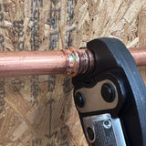 QuickFitting 1/2 in. Press in. X 1/2 in. D Press in. Copper Coupling with Stop