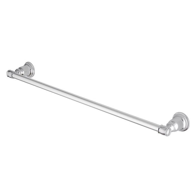 OakBrook Collection Chrome Twin Towel Bar 24 in. L Die Cast Zinc