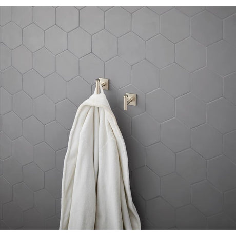 OakBrook Collection Brushed Nickel Bath Hook