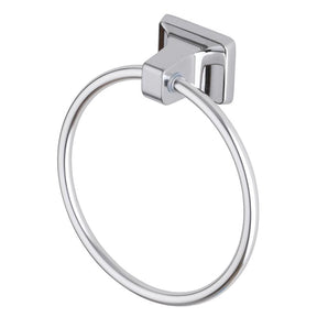 OakBrook Collection Chrome Towel Ring Die Cast Zinc