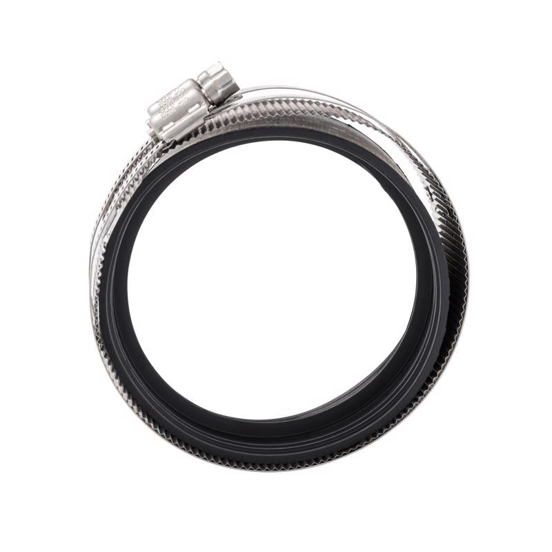 ProLine BK Products 4 in. Hub Sizes X 4 in. D Hub Sizes Neoprene/Stainless Steel No Hub Coupling 1 p