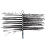 MEECO'S RED DEVIL 12 in. Rectangular Steel Chimney Brush