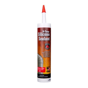 MEECO'S RED DEVIL High Heat Silicone Sealant