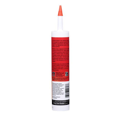 MEECO'S RED DEVIL High Heat Silicone Sealant