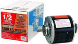 Dial 2203 Evaporative Cooler Motor, 0.5 hp, 1-Phase, 115 V, 1/2 in Dia Shaft, Clockwise Shaft Rotation, 1725 rpm Speed