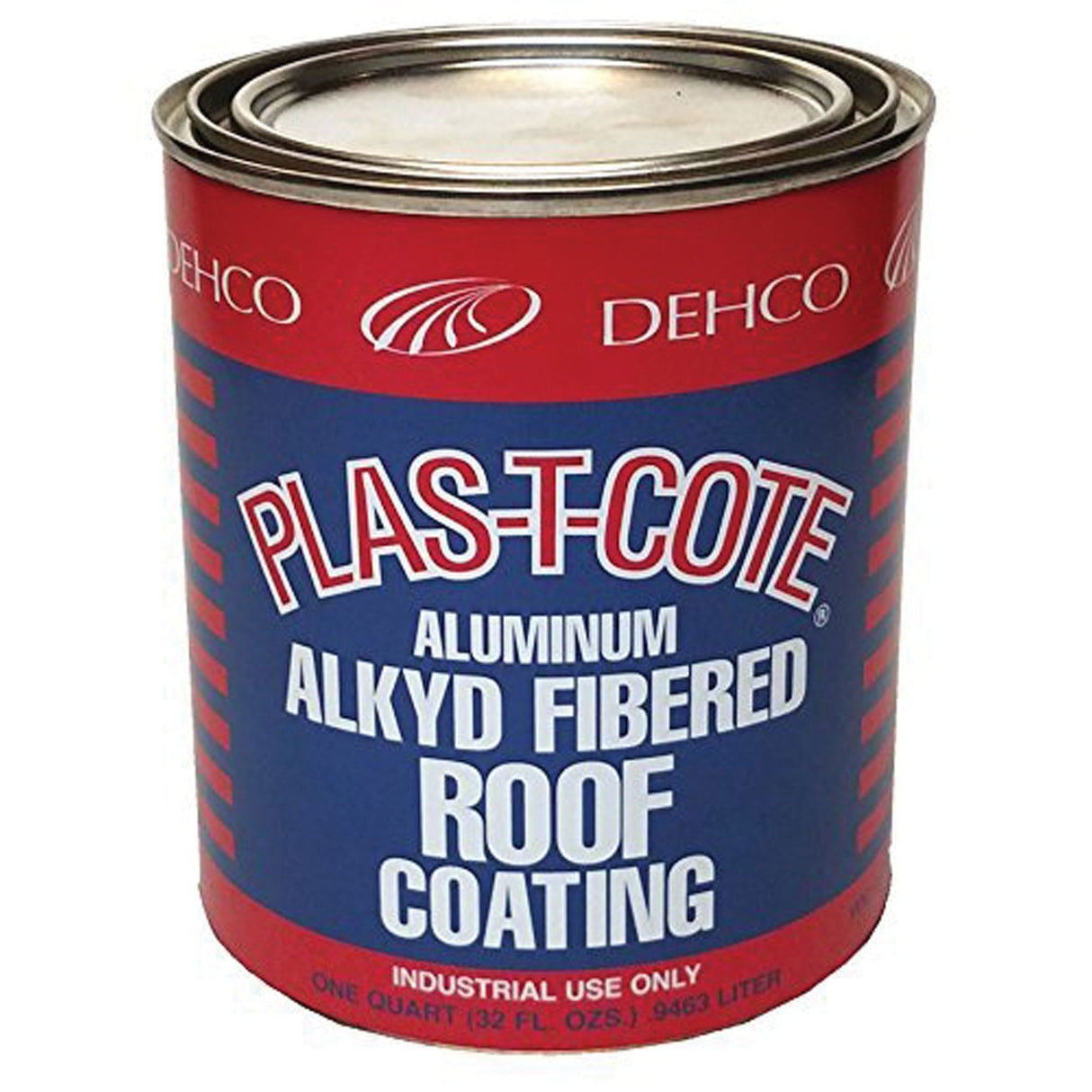 Heng's 43032 Alkyd Fibered Roof Coating, Aluminum, Qt.