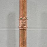 QuickFitting 1-1/4 in. Press in. Press in. Copper Coupling with Stop