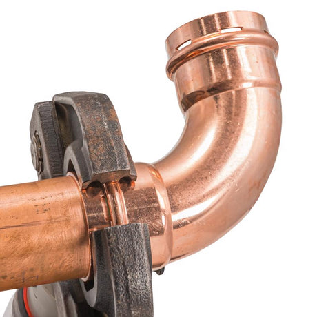 QuickFitting 1-1/2 in. Press in. Press in. Copper 90 Degree Elbow