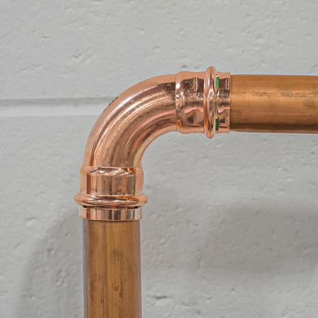 QuickFitting 1-1/2 in. Press in. Press in. Copper 90 Degree Elbow