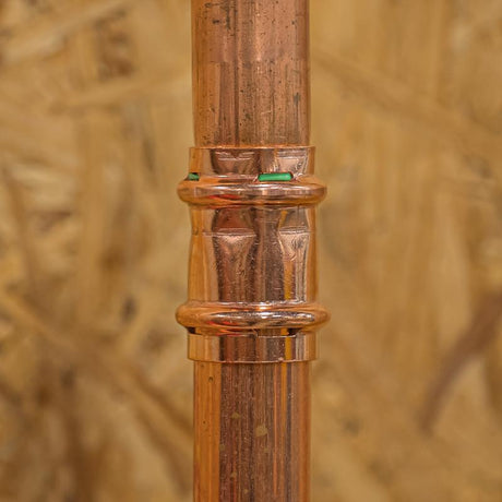 QuickFitting 1 in. Press in. Press in. Copper Coupling without Stop