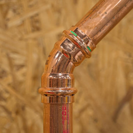 QuickFitting 1 in. Press in. Press in. Copper 45 Degree Elbow