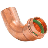QuickFitting 1 in. Press in. FTG in. Copper 90 Degree Street Elbow