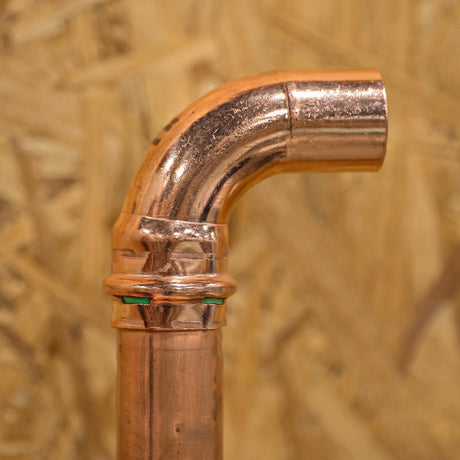 QuickFitting 1 in. Press in. FTG in. Copper 90 Degree Street Elbow