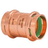 QuickFitting 1 in. Press in. Press in. Copper Coupling with Stop