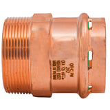 QuickFitting 2 in. Press in. MNPT in. Copper Adapter