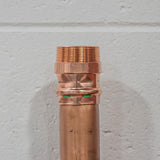 QuickFitting 2 in. Press in. MNPT in. Copper Adapter
