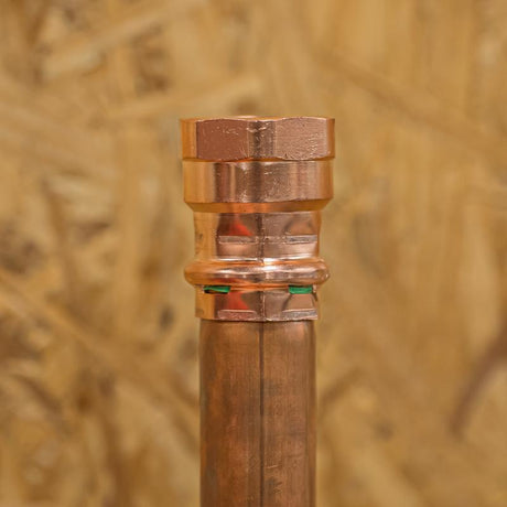 QuickFitting 1 in. Press in. FNPT in. Copper Adapter
