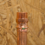 QuickFitting 1 in. Press in. MNPT in. Copper Adapter