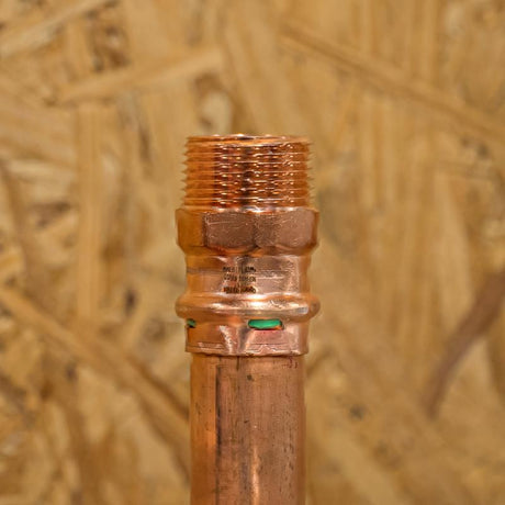 QuickFitting 1 in. Press in. MNPT in. Copper Adapter
