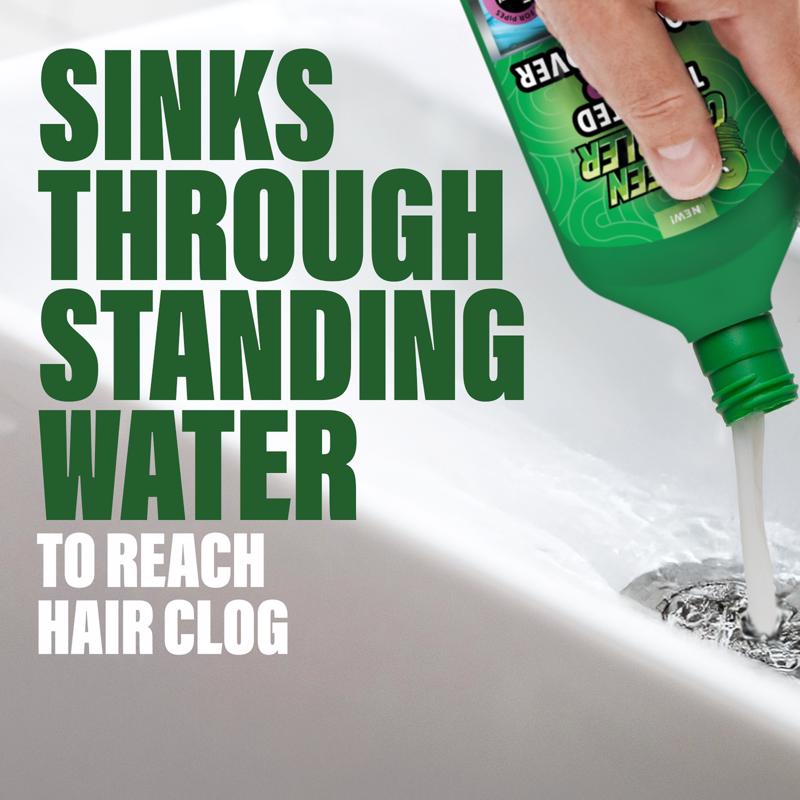 Green Gobbler Liquid Hair Clog Remover 16 fl. oz., Pack of 6