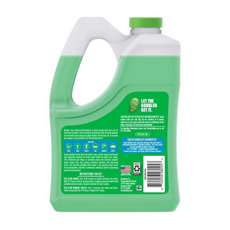 Green Gobbler Liquid Clog Preventer 64 fl. oz., Pack of 4