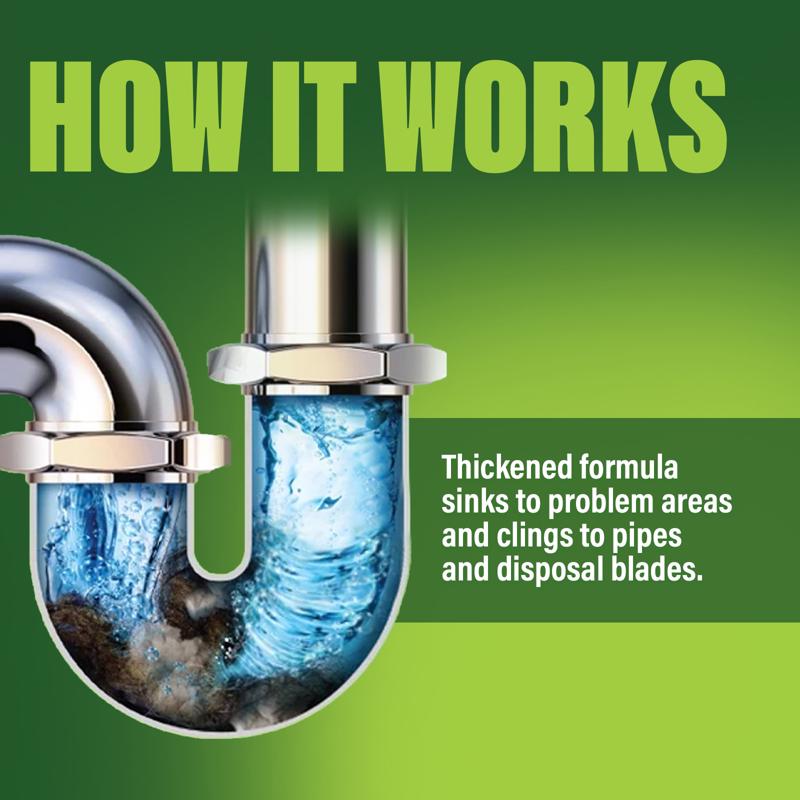 Green Gobbler Liquid Drain Deodorizer 22.5 fl. oz., Pack of 4