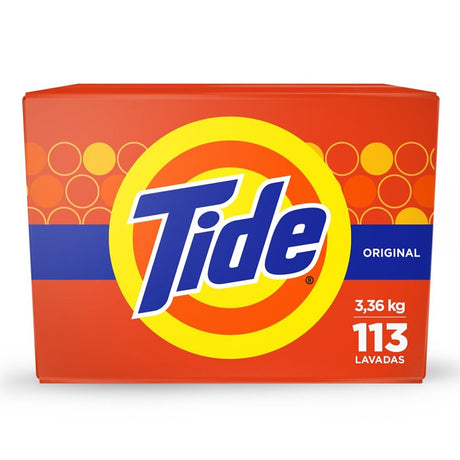 Tide 85006 Laundry Detergent, 8 lb Box, Powder, Original, White, Pack of 2