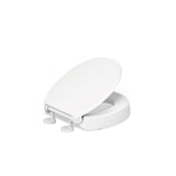 Kohler Hyten Slow Close Round White Plastic Toilet Seat