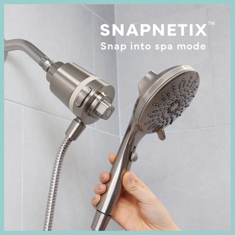 Danco Seventy Brushed Nickel 5 settings Handheld Showerhead 1.8 gpm