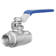 Homewerks 3/4 in. Stainless Steel FIP Ball Valve Full Port Lever