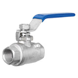 Homewerks 3/4 in. Stainless Steel FIP Ball Valve Full Port Lever