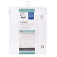 Zenna Home 72 in. H X 70 in. W White Striped Shower Curtain Liner Fabric, Pack of 4