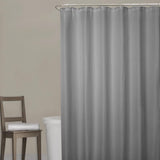 Zenna Home 72 in. H X 70 in. W Grey Spa Waffle Shower Curtain Fabric, Pack of 3