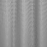 Zenna Home 72 in. H X 70 in. W Grey Spa Waffle Shower Curtain Fabric, Pack of 3