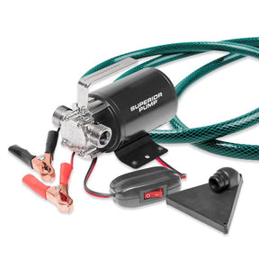 Superior Pump 1/10 HP 5.5 gpm Steel Switchless Switch DC Transfer Pump