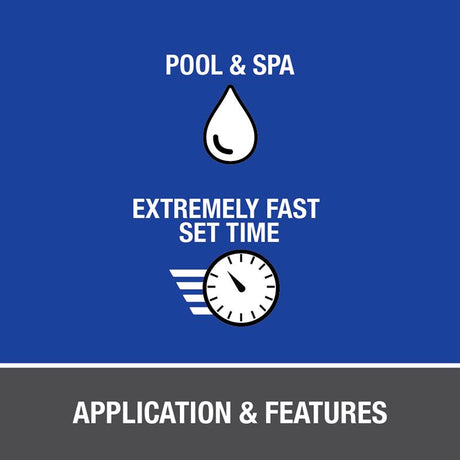 Oatey Blue Solvent Cement For PVC 4 fl. oz.