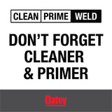 Oatey Clear All-Purpose Cement For ABS/CPVC/PVC 4 oz