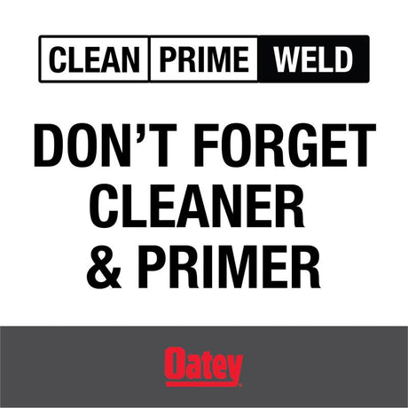 Oatey Clear All-Purpose Cement For ABS/CPVC/PVC 4 oz