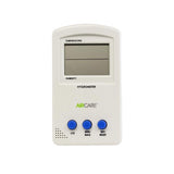 AIRCARE Hygrometer/Thermometer Plastic White 1 in.