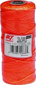 Marshalltown ML338 Mason Line, 500 ft L Line, Fluorescent Orange Line